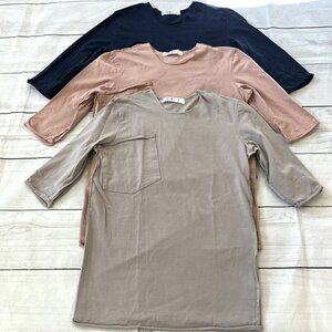 Coco Blanc Bundle Of 3 Tees